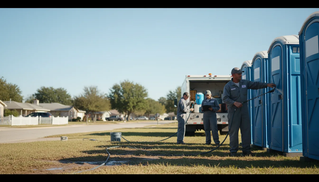 Long-Term Portable Toilet Rental in Roberta, GA near me